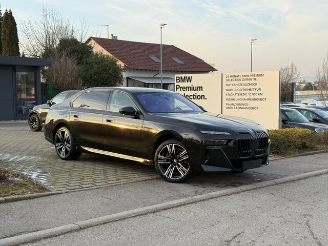 BMW 740 dxDr M Pro ACC Executive SkyLounge P-Prof.AHK Sportpaket Bluetooth HUD Navi LED Vollleder Klima A Ansicht 2 für Fahrzeugdetailseite