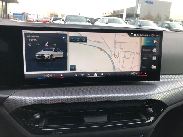 BMW 330 e M Sport HUD GlasD.SuView.Ha/Ka.Ad-Fahrw.AHK Sportpaket Bluetooth Navi LED Klima Aktivlenkung St Ansicht 13 für Fahrzeugdetailseite