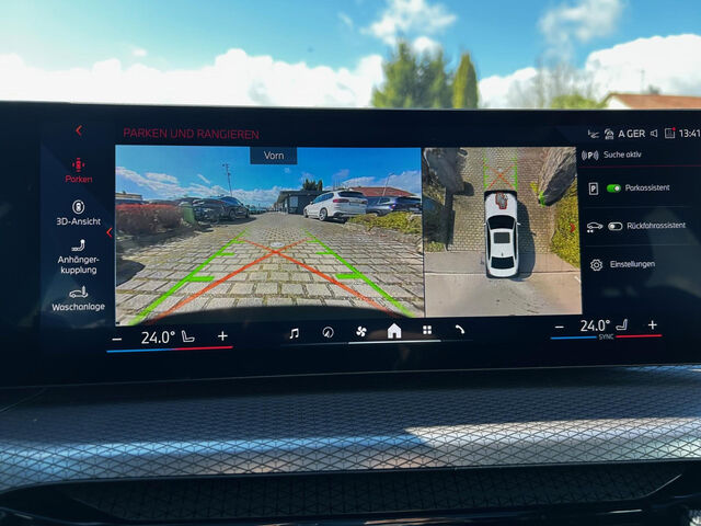 BMW 330 e M Sport HUD GlasD.SuView.Ha/Ka.Ad-Fahrw.AHK Sportpaket Bluetooth Navi LED Klima Aktivlenkung St Ansicht 14 für Fahrzeugdetailseite