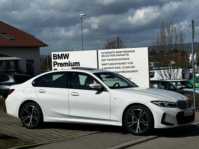 BMW 330 e M Sport HUD GlasD.SuView.Ha/Ka.Ad-Fahrw.AHK Sportpaket Bluetooth Navi LED Klima Aktivlenkung St Ansicht 3 für Fahrzeugdetailseite