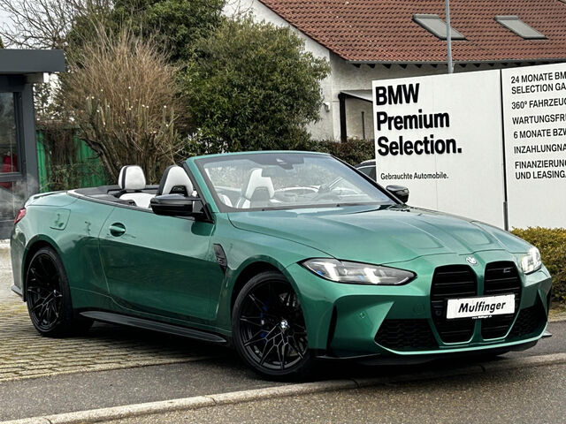 BMW M4 Cabrio xDr.Compet HUD Har/Kar.Lenkradh.19/20 Sportpaket Bluetooth Navi LED Vollleder Klima PDC el Ansicht 2 für Fahrzeugdetailseite