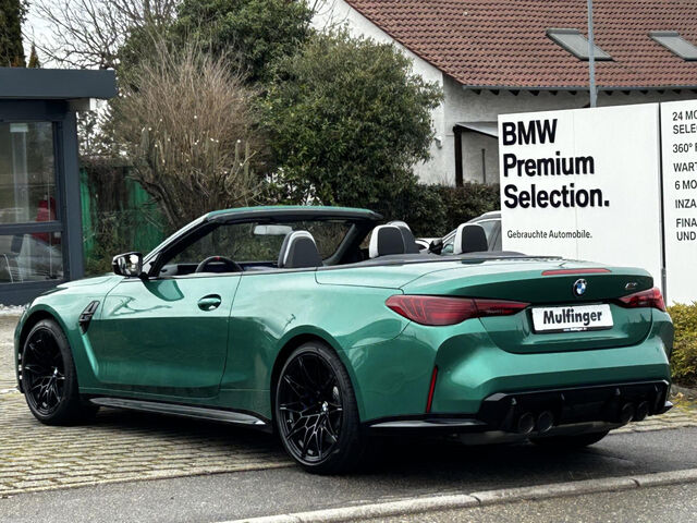 BMW M4 Cabrio xDr.Compet HUD Har/Kar.Lenkradh.19/20 Sportpaket Bluetooth Navi LED Vollleder Klima PDC el Ansicht 9 für Fahrzeugdetailseite