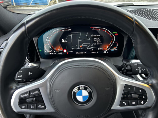 BMW 318 i T.M Sport HUD Laser LiveProf.HiFi KomfZ AHK Sportpaket Bluetooth Navi Klima Aktivlenkung PDC el Ansicht 14 für Fahrzeugdetailseite
