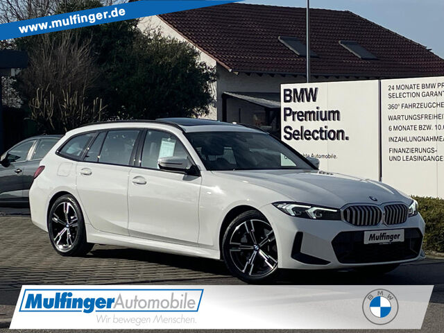 BMW 330 i T. xDr.HUD SuView PanoD.Sitzh.Ha/Ka.AHK 18 Sportpaket Bluetooth Navi LED Klima Aktivlenkung PDC Ansicht 1 für Fahrzeugdetailseite