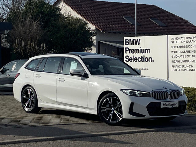 BMW 330 i T. xDr.HUD SuView PanoD.Sitzh.Ha/Ka.AHK 18 Sportpaket Bluetooth Navi LED Klima Aktivlenkung PDC Ansicht 2 für Fahrzeugdetailseite