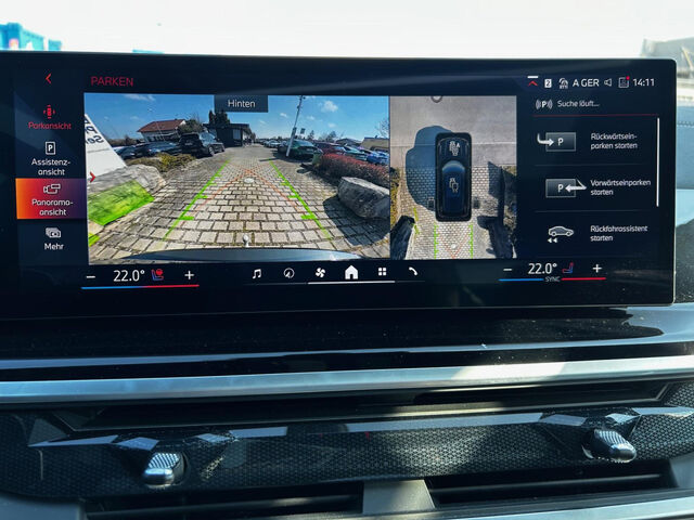 BMW X5 x40i M Sport Sky Standh.KomfS+Bel.HUD ACC AHK Sportpaket Bluetooth Navi LED Vollleder Klima Aktiv Ansicht 14 für Fahrzeugdetailseite