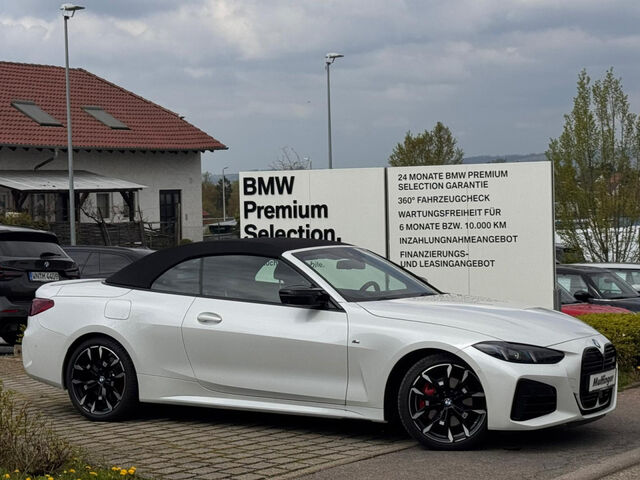 BMW M440 i xDr. M Sport Cabrio HUD AK Ha/Ka 19 Sportpaket Bluetooth Navi LED Vollleder Klima PDC el. Fens Ansicht 2 für Fahrzeugdetailseite