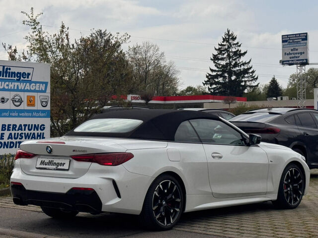 BMW M440 i xDr. M Sport Cabrio HUD AK Ha/Ka 19 Sportpaket Bluetooth Navi LED Vollleder Klima PDC el. Fens Ansicht 9 für Fahrzeugdetailseite