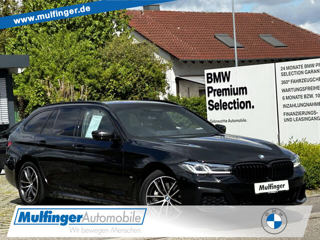 BMW 530 d xDr M Sport HUD ACC Standh.Laser KomfS.AHK Sportpaket Bluetooth Navi Vollleder Klima Standhzg P Ansicht 1 für Fahrzeugdetailseite