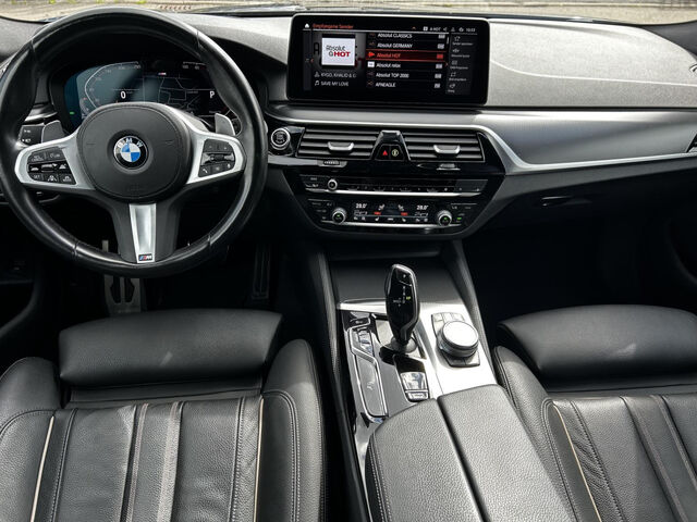 BMW 530 d xDr M Sport HUD ACC Standh.Laser KomfS.AHK Sportpaket Bluetooth Navi Vollleder Klima Standhzg P Ansicht 12 für Fahrzeugdetailseite
