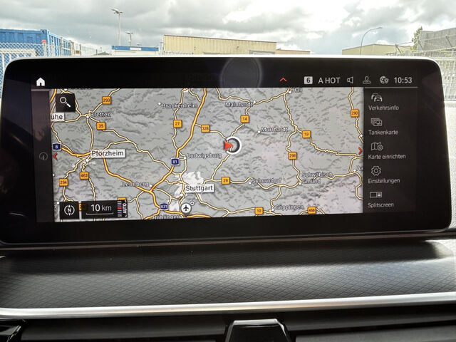BMW 530 d xDr M Sport HUD ACC Standh.Laser KomfS.AHK Sportpaket Bluetooth Navi Vollleder Klima Standhzg P Ansicht 15 für Fahrzeugdetailseite