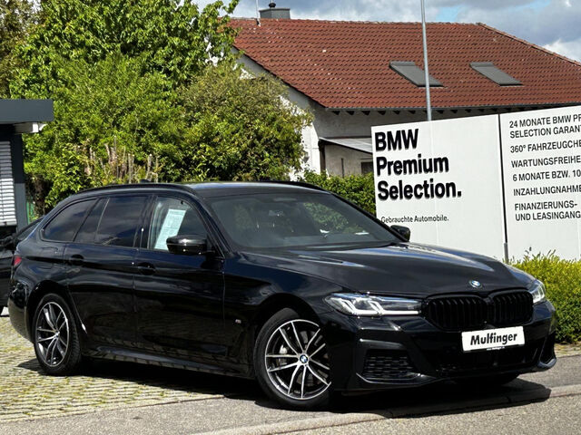 BMW 530 d xDr M Sport HUD ACC Standh.Laser KomfS.AHK Sportpaket Bluetooth Navi Vollleder Klima Standhzg P Ansicht 2 für Fahrzeugdetailseite
