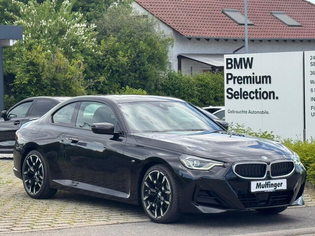 BMW 218 i CoupÃ© M Sport Glasdach Komfz. Ha/Ka 19 Sportpaket Navi LED Klima PDC Ansicht 3 für Fahrzeugdetailseite