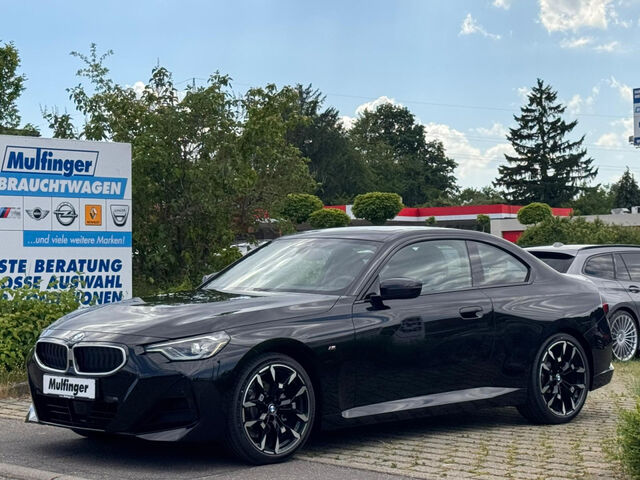 BMW 218 i CoupÃ© M Sport Glasdach Komfz. Ha/Ka 19 Sportpaket Navi LED Klima PDC Ansicht 5 für Fahrzeugdetailseite