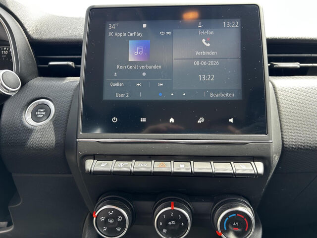 RENAULT Clio TCe 100 Experience Apple Sitzh.Komfz.8-Fach Bluetooth LED Klima Einparkhilfe el. Fenster Ansicht 13 für Fahrzeugdetailseite