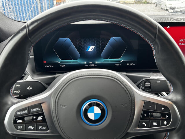 BMW i4 M50 GC SurView Widescreen Har/Kar.KomfZug 19 Sportpaket Bluetooth Navi LED Klima Aktivlenkung Sta Ansicht 13 für Fahrzeugdetailseite