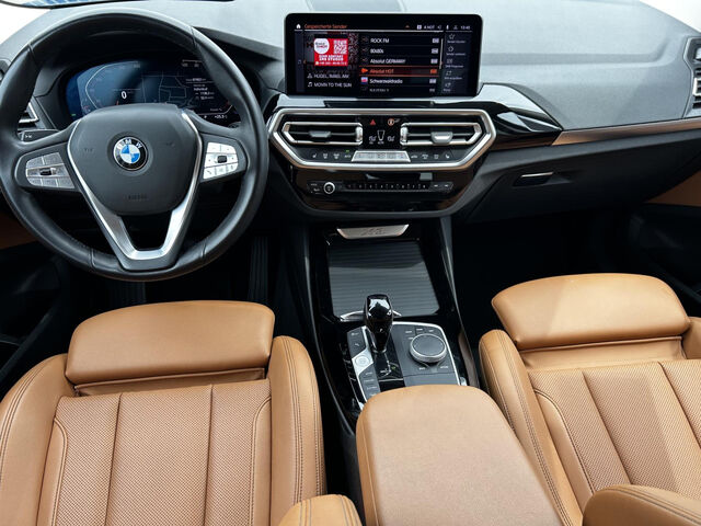 BMW X3 x30d Sports.HUD ACC Laser LiveProf.Kamera AHK Bluetooth Navi Vollleder Klima PDC el. Fenster Ansicht 12 für Fahrzeugdetailseite