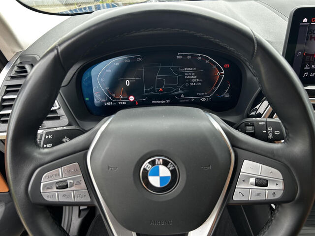 BMW X3 x30d Sports.HUD ACC Laser LiveProf.Kamera AHK Bluetooth Navi Vollleder Klima PDC el. Fenster Ansicht 13 für Fahrzeugdetailseite