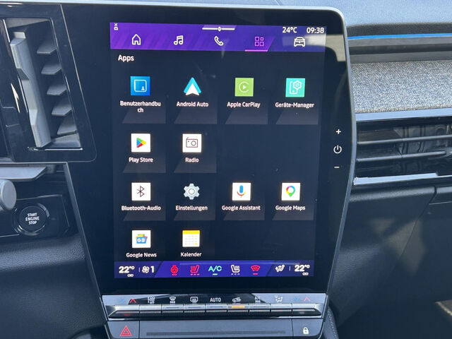 RENAULT Espace E-Tech 200 Techno 7-Sitz.Massage Pano.ACC Bluetooth Navi LED Klima Einparkhilfe el. Fenster Ansicht 14 für Fahrzeugdetailseite