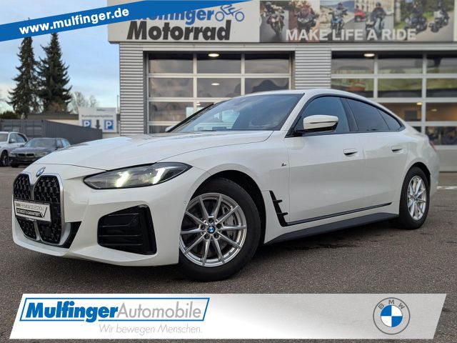 BMW 430 Gran Coupe 430d xDr. GC. M Sport HUD ACC SurView GlasD. AHK Sportpaket Bluetooth Navi LED Vollleder Klima Aktiv Ansicht 1 für Fahrzeugdetailseite