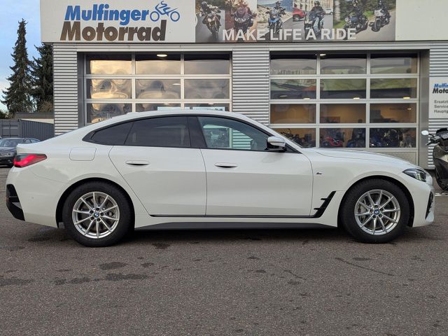 BMW 430 Gran Coupe 430d xDr. GC. M Sport HUD ACC SurView GlasD. AHK Sportpaket Bluetooth Navi LED Vollleder Klima Aktiv Ansicht 5 für Fahrzeugdetailseite