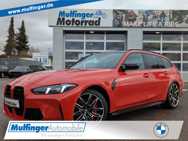 BMW M3 Compet.xDrive T.Compound HUD Bi-Color 19/20 Sportpaket Bluetooth Navi LED Vollleder Klima PDC el. Ansicht 1 für Fahrzeugdetailseite