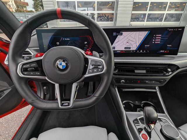 BMW M3 Compet.xDrive T.Compound HUD Bi-Color 19/20 Sportpaket Bluetooth Navi LED Vollleder Klima PDC el. Ansicht 15 für Fahrzeugdetailseite