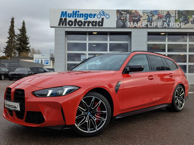 BMW M3 Compet.xDrive T.Compound HUD Bi-Color 19/20 Sportpaket Bluetooth Navi LED Vollleder Klima PDC el. Ansicht 2 für Fahrzeugdetailseite