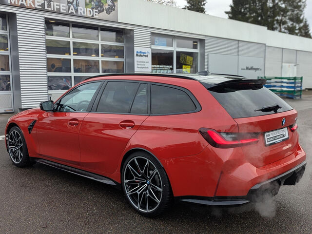 BMW M3 Compet.xDrive T.Compound HUD Bi-Color 19/20 Sportpaket Bluetooth Navi LED Vollleder Klima PDC el. Ansicht 7 für Fahrzeugdetailseite