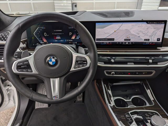 BMW X7 x40i M Sport IntAktivL.Standh.KomfS.Soft AHK Sportpaket Bluetooth HUD Navi LED Vollleder Klima Lu Ansicht 15 für Fahrzeugdetailseite