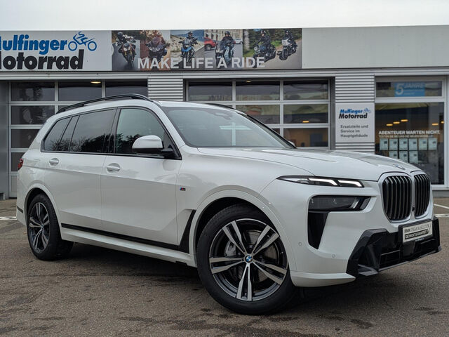 BMW X7 x40i M Sport IntAktivL.Standh.KomfS.Soft AHK Sportpaket Bluetooth HUD Navi LED Vollleder Klima Lu Ansicht 4 für Fahrzeugdetailseite