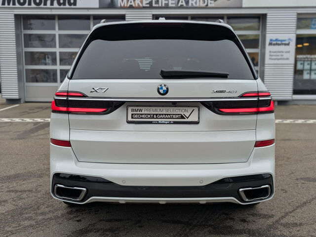 BMW X7 x40i M Sport IntAktivL.Standh.KomfS.Soft AHK Sportpaket Bluetooth HUD Navi LED Vollleder Klima Lu Ansicht 8 für Fahrzeugdetailseite