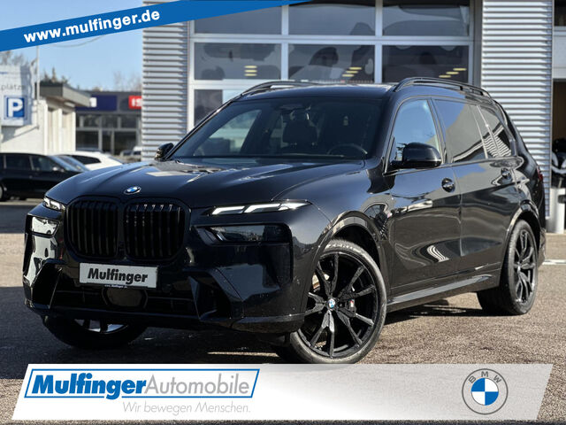 BMW X7 x40d M Sport Pro ACC SkyLounge Standh.AHK 22 Sportpaket Bluetooth HUD Navi LED Vollleder Klima Lu Ansicht 1 für Fahrzeugdetailseite