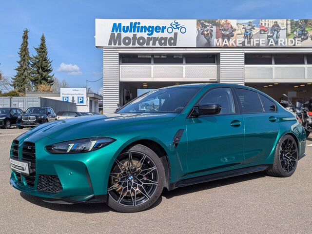 BMW M3 Comp.Compound Alc-Lenkr.GlasD.HUD Sitzbel.H/K Sportpaket Bluetooth Navi LED Vollleder Klima PDC e Ansicht 2 für Fahrzeugdetailseite