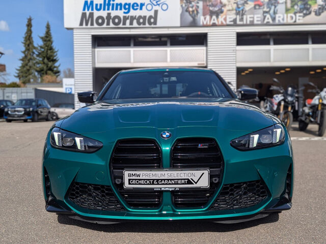 BMW M3 Comp.Compound Alc-Lenkr.GlasD.HUD Sitzbel.H/K Sportpaket Bluetooth Navi LED Vollleder Klima PDC e Ansicht 3 für Fahrzeugdetailseite