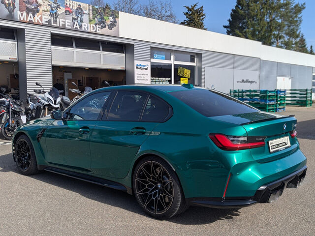 BMW M3 Comp.Compound Alc-Lenkr.GlasD.HUD Sitzbel.H/K Sportpaket Bluetooth Navi LED Vollleder Klima PDC e Ansicht 7 für Fahrzeugdetailseite
