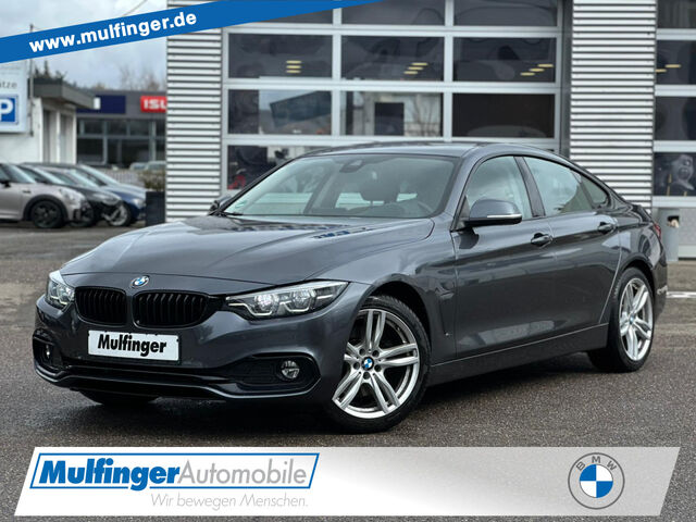 BMW 430 i GC.Sport Leder HUD LED NaviProf.Sitzh.HiFi Sportpaket Bluetooth Navi Vollleder Klima PDC el. Fe Ansicht 1 für Fahrzeugdetailseite