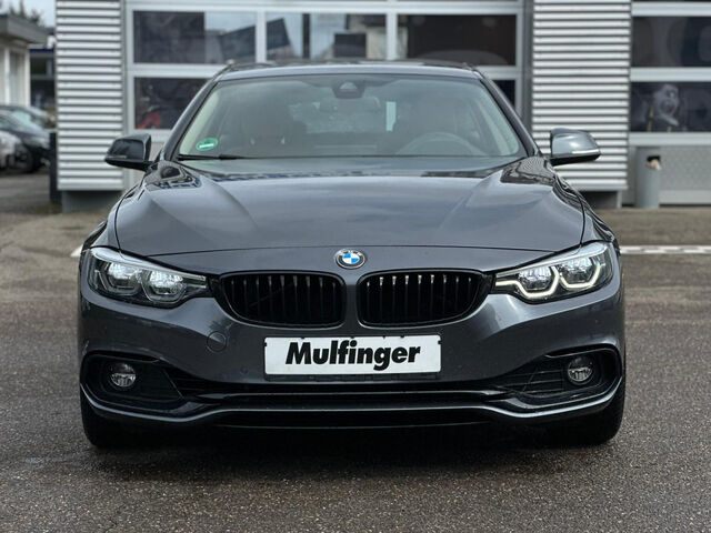 BMW 430 i GC.Sport Leder HUD LED NaviProf.Sitzh.HiFi Sportpaket Bluetooth Navi Vollleder Klima PDC el. Fe Ansicht 3 für Fahrzeugdetailseite