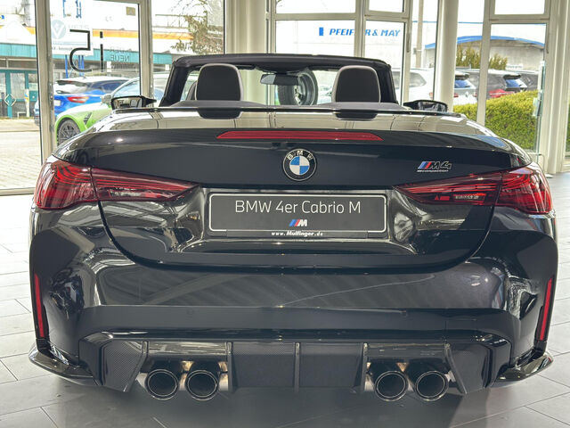 BMW M4 Competition Cabrio M xDrive Ultimate Carbon Sportpaket Bluetooth HUD Navi LED Vollleder Klima PDC Ansicht 4 für Fahrzeugdetailseite