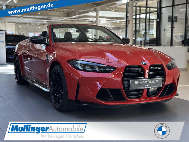 BMW M4 Competition Cabrio M xDrive Ultimate Sitzbel. Sportpaket Bluetooth HUD Navi LED Vollleder Klima P Ansicht 1 für Fahrzeugdetailseite
