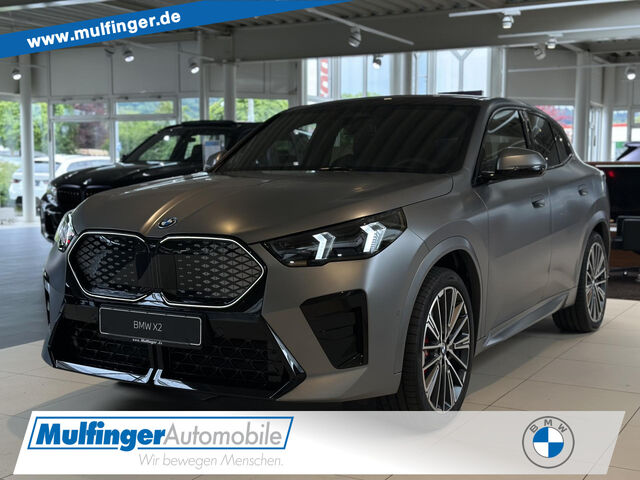 BMW iX2 xDrive30 M Sport Pro ACC PanoD. SurView. 20 Sportpaket Bluetooth HUD Navi LED Vollleder Klima St Ansicht 1 für Fahrzeugdetailseite