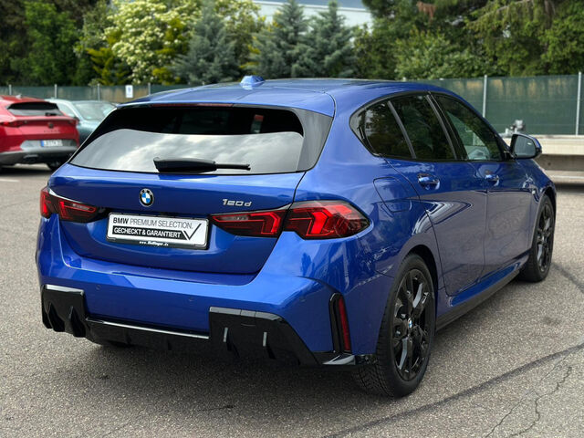 BMW 120 d M Sport HUD ACC SuView.PanoD.Lenkradh.Ha/Ka Sportpaket Bluetooth Navi LED Klima PDC el. Fenster Ansicht 9 für Fahrzeugdetailseite