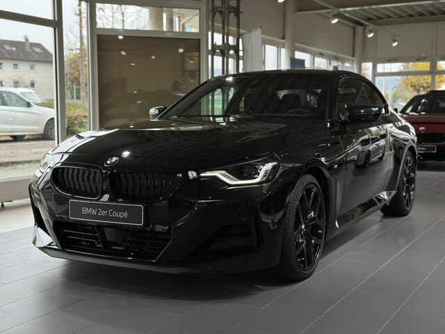 BMW 220 i CoupÃ© M Sport Pro ACC AHK Ha/Ka SurView.19 Sportpaket Bluetooth HUD Navi LED Klima Aktivlenk Ansicht 2 für Fahrzeugdetailseite