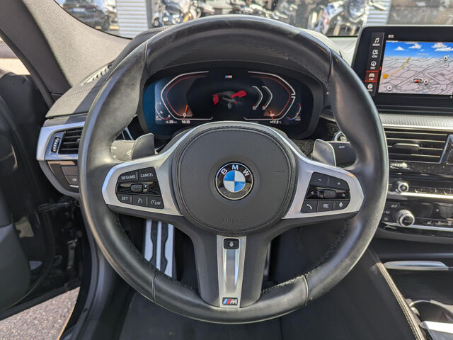 BMW 630 Gran Turismo 630d xDr.GT M Sport HUD Standh.PanoD.H/K AHK 19 Sportpaket Bluetooth Navi LED Vollleder Klima Luftfe Ansicht 12 für Fahrzeugdetailseite