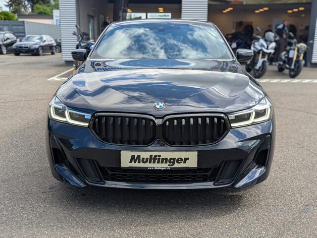 BMW 630 Gran Turismo 630d xDr.GT M Sport HUD Standh.PanoD.H/K AHK 19 Sportpaket Bluetooth Navi LED Vollleder Klima Luftfe Ansicht 3 für Fahrzeugdetailseite