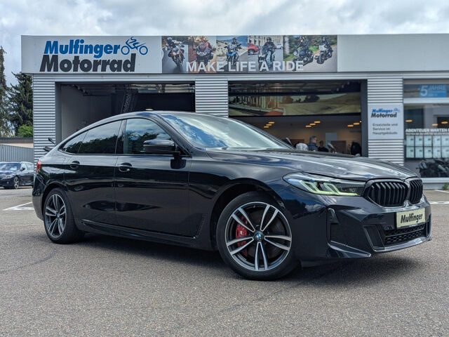 BMW 630 Gran Turismo 630d xDr.GT M Sport HUD Standh.PanoD.H/K AHK 19 Sportpaket Bluetooth Navi LED Vollleder Klima Luftfe Ansicht 4 für Fahrzeugdetailseite