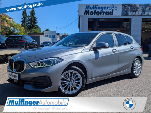BMW 118 i Advantage LED Live-Prof. DAB Tempomat 17 Bluetooth Navi Klima PDC el. Fenster Ansicht 1 für Fahrzeugdetailseite