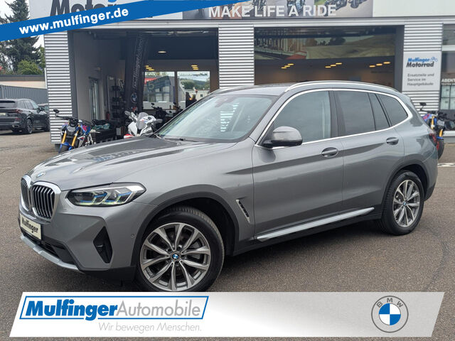 BMW X3 x20d Sports.HUD ACC SuView.Laser HiFi AHK 19 Bluetooth Navi Vollleder Klima PDC el. Fenster Ansicht 1 für Fahrzeugdetailseite