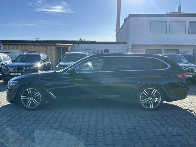 BMW 520 d T. Sports.PanoDach Kamera LiveProf.AHK 18 Navi LED Klima PDC el. Fenster Ansicht 9 für Fahrzeugdetailseite