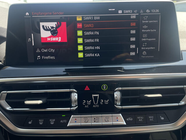 BMW X3 x20d Sports.HUD ACC Laser Kamera KomfZ.AHK19 Bluetooth Navi Vollleder Klima PDC el. Fenster Ansicht 15 für Fahrzeugdetailseite
